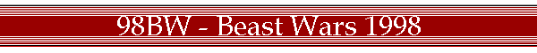 98BW - Beast Wars 1998